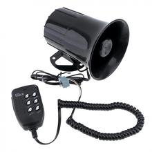 100W 6 Sound Tone Loud Horn Motorcycle Auto Car Truck Vehicle Speaker Warning Alarm Siren Police Fire Ambulance Horn Loudspeak 2024 - buy cheap