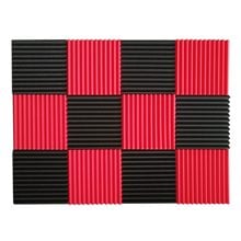 WSFS Hot 12 Pcs Acoustic Panels Soundproofing Foam Acoustic Tiles Studio Foam Sound Wedges 1inch X 12 inch X 12 inch 2024 - buy cheap