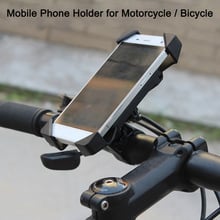 Metal MTB Bicycle Motorcycle Mount Handlebar Extender GPS Holder Smart Mobile Cell Phone Holder for iPhone/ Galaxy 2024 - buy cheap