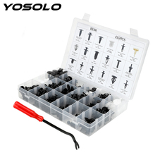 YOSOLO 415 Piece/set Auto Fastener Rivet Trim For Toyota Camry Honda Ford Suzuki Car Auto Push Pin Bumper Clip 2024 - buy cheap