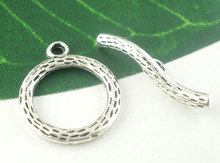 Lovely 20 Sets Silver Color Toggle Clasps Findings  (B03780) 2024 - buy cheap
