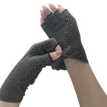 1 Pair Anti Slip Arthritis Open Gloves Hand Pain Relief Arthritis Finger Health Compression Therapy Gloves Long Wrist Wrap Gray 2024 - buy cheap