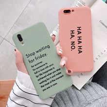 Arte letra doces cor coreano caso de telefone para iphone 7 7 puls 6 s 7 8 puls x xs xr xsmax casos retro macio silicone capa coque 2024 - compre barato