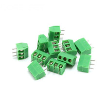 5PCS  HT3.96 3Pin 3.96mm Pitch Straight /Curved Needle Terminal Blocks connector kits Pin Plug 300V/10A 2024 - buy cheap