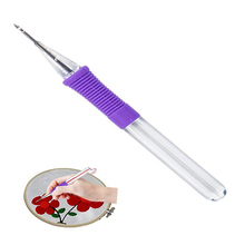 1 Pcs Pen Punch Needle DIY Craft Tool Magic Embroidery Embroidery Handmade DIY Sewing Tools Beginner With Threader 2024 - buy cheap
