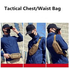 Men Women Running Fitness Ultralight Camouflage Waist Bag Outdoor Hiking Sports Travel Riding Waterproof Tactical Chest Bags 2024 - buy cheap