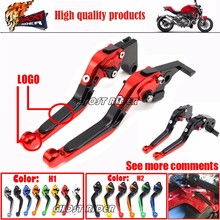 Motorcycle CNC adjustable foldable Lengthening aluminum brake clutch levers for ducati monster 696 695 796 2024 - buy cheap
