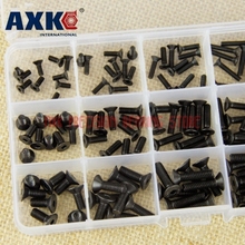 2021 Limited Tornillos Para Madera Parafusos 172pcs 10.9 Flat Head Hexagon Screw Set Cup Countersunk Bolt M3m4m5 With Hex Nut 2024 - buy cheap