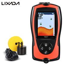 LUCKY FF1108-1CT Portable Fish Finder 100M/300FT Depth Fish Alarm Wired Fish Detector for Carp Pesca 2024 - buy cheap
