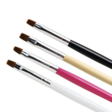 Распродажа, УФ-Гелевая Кисть для дизайна ногтей, ручка для рисования, кисть для рисования, градиентные инструменты для маникюра 2024 - купить недорого