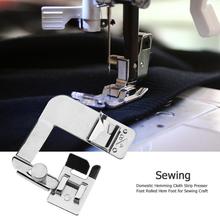 3 Size Domestic Sewing Machine Foot Presser Rolled Hem Feet Set for Brother Singer Sewing Accessories 2024 - buy cheap