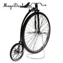 Retro 1:10 Alloy Diecast High Wheel Bicycle Bike Model Collection Toy Dest Crafts Playset 2024 - buy cheap
