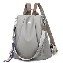 Женский рюкзак, школьные сумки для девочек-подростков, нейлоновый дизайн с замком на молнии, черный женский рюкзак Mochila, модный рюкзак 2024 - купить недорого