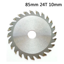 85mm 24Teeth 10mm Bore TCT Circular Saw Blade Disc Cutter Metal Plastic Cutting Wood Tool For Parkside Lidl Skil Powerplus Wolf 2024 - buy cheap