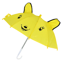 Children Panda Pattern Mini Yellow Umbrella Playing Toy 2024 - buy cheap