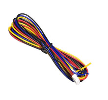 Enchufe de cuatro cables de núcleo de 2,54 MM, radar de coche, 4 agujas, negro, azul, amarillo, rojo, Terminal de sonda, sonda de radar 6/8 2024 - compra barato