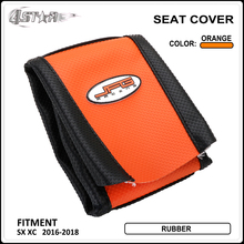 Orange New Rubber Striped Motorcycle Gripper Soft Seat Cover For KTM SX SXF XC XCF XCW 125 250 144 150 250 350 450 Motocross 2024 - buy cheap