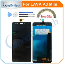 Pantalla LCD para LAVA A3 Mini, montaje de digitalizador con pantalla táctil, Panel táctil, piezas de repuesto 2024 - compra barato