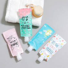 1 pcs 100ml Travel portable packaging bag Mini hand sanitizer/Shampoo/Makeup fluid bottle Bathroom products packaging bottles 2024 - купить недорого