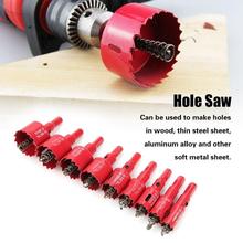 9Pcs Hole Saw Bit 16-38mm M42 High Speed Steel Bi-Metal Holesaw Cutter Hole Saw with Core Drill Bit Woodworking Tool 2024 - buy cheap