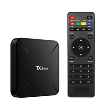 TV box TX3 mini Smart TV Box Android 7.1 Amlogic S905W Quad Core H.265 1GB/8GB 2GB/16GB DLNA WiFi LAN HD Media Player Smart box 2024 - buy cheap