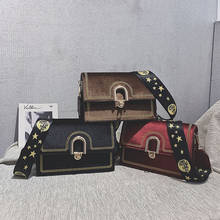 Fashion Simple Female Square bag 2018 Quality Crossbody Bag Matte Leather Women's Designer Handbag Lock Shoulder Messenger bags 2024 - buy cheap