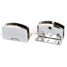 8mm-10mm Thickness Glass Door Metal Wall Mounted  Clamp Clip Hinge 2024 - buy cheap