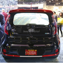 Спойлер для Kia Soul 2010-2015, АБС-пластик, задний спойлер на крыло, крышу, багажник, крышка для багажника, крышка для ботинок, Стайлинг автомобиля 2024 - купить недорого