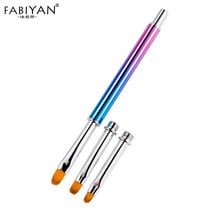 Nail Art Detachable 3/5/5in 1/set Painting Liner Brush Extension Drawing Pen Acrylic Carving UV Gel Manicure Tool 2024 - buy cheap