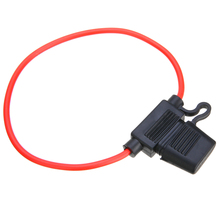 New Car In-line Automotive Blade Fuse Holder Waterproof 14AWG Wire Car Fuse Holder Fuseholder 20A Electrical Equipment 2024 - buy cheap