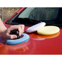 Car Beauty Waxing Sponge Block Sponge Pad With Handle Car Plating Crystal Polishing Hand Tool Kit Polish Applicator Pads 2024 - buy cheap