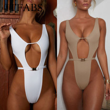 ITFABS Women One-piece Swimsuit Swimwear Push Up Monokini Bathing Suit Bikini Beachwear 2024 - buy cheap