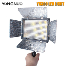 YONGNUO YN300 YN-300 светодиодный видео светильник светодиодный Лампа для камеры 5500K фото светильник ing Studio светильник для Canon Nikon Pentax sony Olympus 2024 - купить недорого