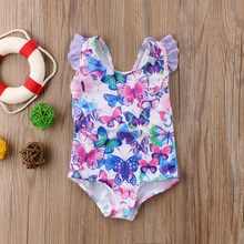 2019  Toddler Kids Baby Girls Swimwear Swimsuit One-piece Bikini Beachwear 2024 - buy cheap