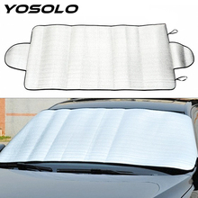 YOSOLO Car Windshield Sun Shade Windshield Film Car Styling Durable Sun Reflective Shade Foldable UV Protect 2024 - buy cheap