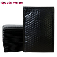 Speedy Mailers 10pcs/6x9-Inch/175x230mm Black Poly Bubble Mailer Self Seal Padded Envelopes/Black Plastic Bubble Mailing Bags 2024 - buy cheap