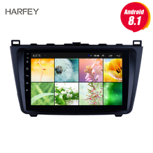 Harfey 2DIN 9" Android 8.1 bluetooth Car Radio For Mazda 6 Rui wing 2008-2014 Multimedia Player GPS Navigation Head Unit stereo 2024 - buy cheap