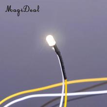 MagiDeal 5Pcs LED Light Cool Lighting Wire Cable for DIY Sand Table Diorama Architecture Building Park Garden Street Lamp Scene 2024 - buy cheap