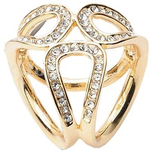 Women's Scarf Buckle 3-alloy rings -Golden 2024 - buy cheap