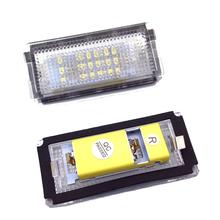 Bombillas LED para matrícula de coche con luces, 2 uds., Blanco 18 SMD, para BMW E46 4D (98-03) 2024 - compra barato