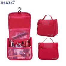 Portable Makeup Make up Toiletry Washing Cosmetic Bag Nylon Organizer Storage Bag Hanging Travel Kit Handbags For Women 2024 - buy cheap
