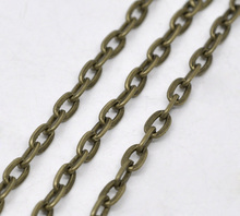 DoreenBeads 10M Tone Bronze Cadeias Link-Aberto Planas 7x4mm (B12783) yiwu 2024 - compre barato
