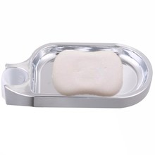 Soporte de jabón ABS ajustable para el hogar, estante de almacenamiento de platos de jabón con riel deslizante, accesorios de baño, 1 unidad 2024 - compra barato