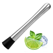 Wine Tools Swizzle Stick Cocktail Shaker Stainless Steel Barware Metal Masher 2024 - buy cheap