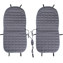 2 PCS 12V Heated Seat Cushion Safe Van Auto Double Seat Heated Pad Cushion Cover Car Seat Warmer (Grey) 2024 - buy cheap