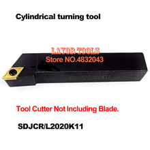 SDJCR2020K11 20*20*125mm Metal Lathe Cutting Tools Lathe Machine CNC Turning Tools External Turning Tool Holder S-Type SDJCR/L 2024 - buy cheap