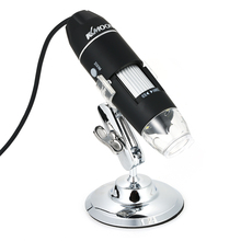 KKmoon-microscopio Digital USB con aumento de 1600X, endoscopio con función OTG, lupa de cristal de aumento de 8 luces LED con soporte 2024 - compra barato