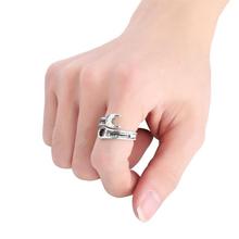 Гаечный ключ Для мужчин Для женщин хип-хоп открытым Покрытие палец мужские кольца подарок ювелирных изделий Новая мода Прохладный механические Байкер ключ из нержавеющей 2024 - купить недорого