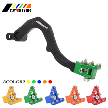 Aluminum rear Brake Pedal lever brake For Kawasaki KX450F KX450 KLX450R KX 450R 450 KLX 450R 2006 2007 2008-2018 2019 2020 2024 - buy cheap