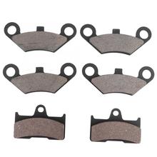 6Pcs Motorbike Brakes Front & Rear Brake Pads Iron Universal for CF Moto CF500 500 500CC CF600 600 600CC 2024 - buy cheap